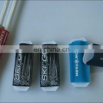 Chinese supply hook loop EVA ski pole wrap custom ski pass holder