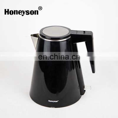 Honeyson stainless steel electric kettle strix 1.2l double layer 1000W