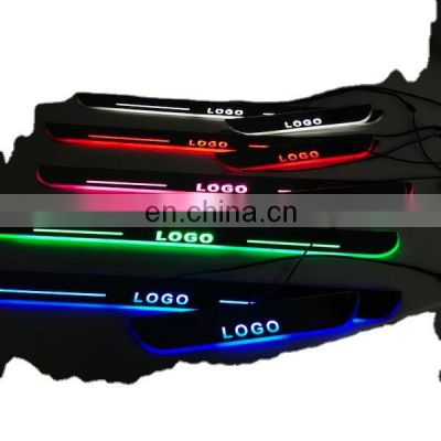 Led Door Sill Plate Strip for subaru outback dynamic sequential style step light door decoration step