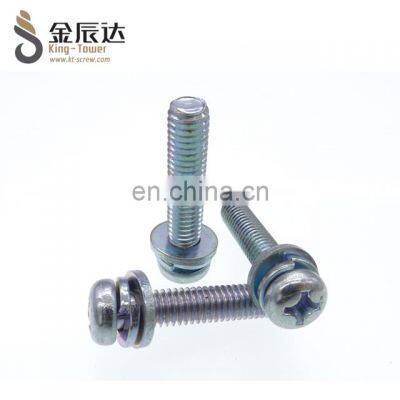 m3x8 Torx pan head sems screws combination machine screw