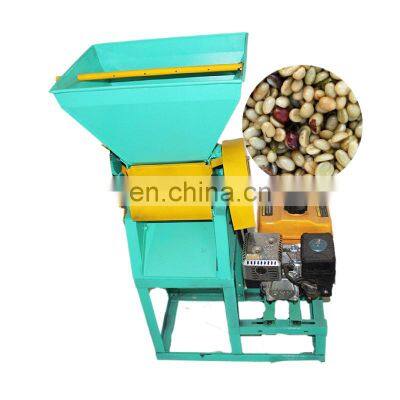 small cacao coffee bean huller/pulper/sheller machine with good quality