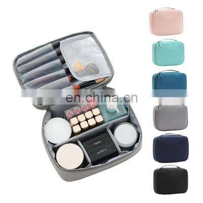 New Small Zipper Branded Eco Friendly Custom Private Label Makeup Wholesale Gift Cosmetic Bags