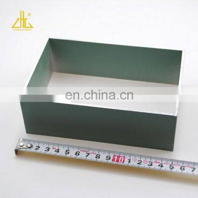 Stock Aluminum Extrusion Profiles square tube round tube T bar aluminium flat bar L angle