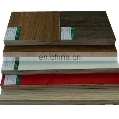 Double Sided Laminated Poplar Core Plywood White Melamine Plywood Boards Linyi