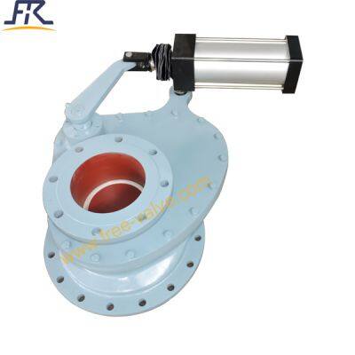 Pneumatic Ceramic Rotary Gate Valve  FRZ643TC 8-14 Inch