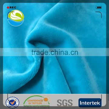 China manufacturer Polyester super soft fabric fleece solid
