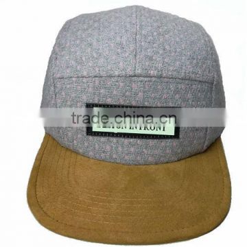 Fashion 5 panel Snapback Hat