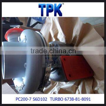 SAA6D102E SAA6D102E-2 TURBOCHARGER 6738-81-8091