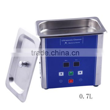 Mini Dental Ultrasonic Cleaner industrial Cleaning Machine with Timer Ud50s-0.7lq