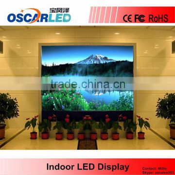 HD energy saving P4, P5, P6 led video wall, popular led display screen, indoor rental led screen panel