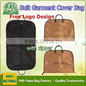 Printing Logo Suit Garment Bag Cover Men Suit Storage Garment Bag