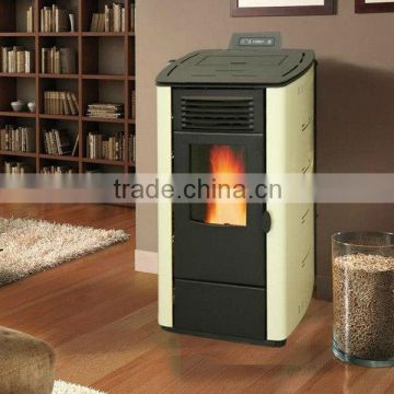 pellet stove with boiler with CE, EN14785