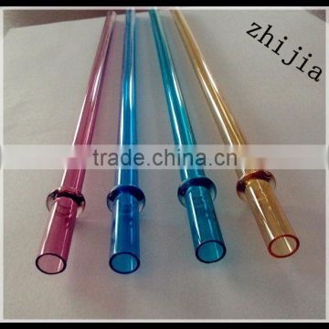 Long and novelty plastic drinking straw for drink promotion