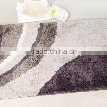 Newest promotion washable Acrylic custom Bath floor Bathroom mat set