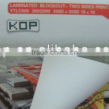 PVC Laminated flex banner--Blockout Two side printable 300D*300D18*18 380gsm