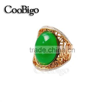 Fashion Jewelry Stone Ring Vantage Style Women Party Show Gift Dresses Apparel Promotion Accessories