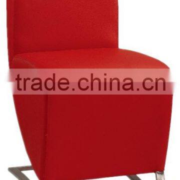 Red PU steel banquet chair factory price