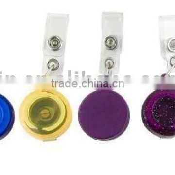 round shape pvc keychain with tape measure