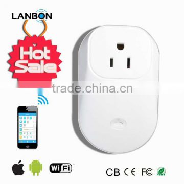 2015 Smart socket Android / IOS phone remote control Wifi socket for home automation