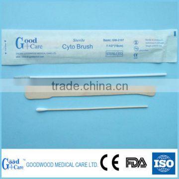 Wooden cervical spatulas for medical use