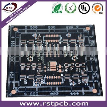 black solder mask print circuit board with usb hub