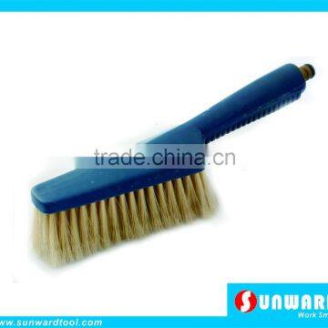 Car washing brush,with flow-thu handle