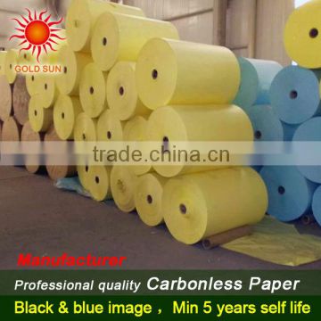 Pure Wood Pulp NCR Carbonless Paper in Reels