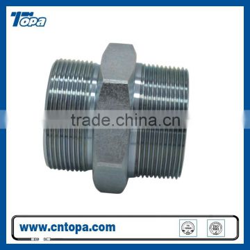 1BN BSP Male adapter double use for 60 degree seat or bonded seal/npt wale thread adapter