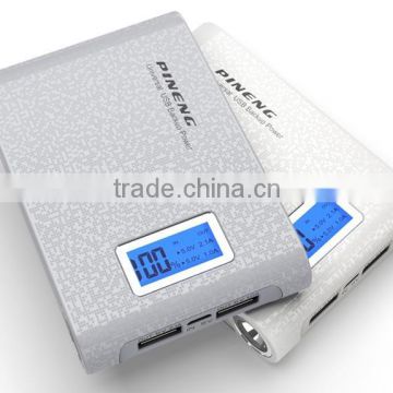 Classic & HOT PN-913 10000mAh Dual USB Outputs with LCD drive circut PINENG Power Bank