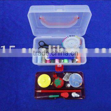 plastic box sewing kits for house and supermarket hold