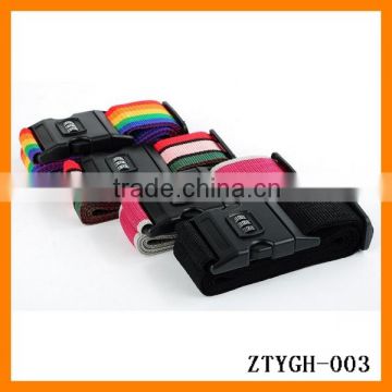 2014 password lock luggage bag belt adjustable wholesale ZTYGH-003