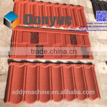 China good stone coated metal roofing tiles manufactures