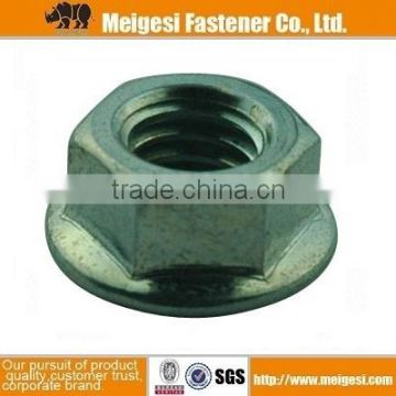 DIN 6923 Made in china! hot sale! stainless hex nut with flange
