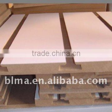 MDF Slotted Board With Aluminum Grooves Inserts