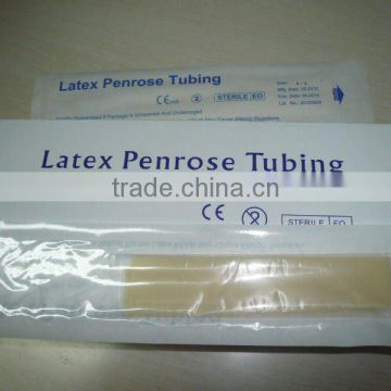 hospital with CE Certified disposable medical latex penrose tubing
