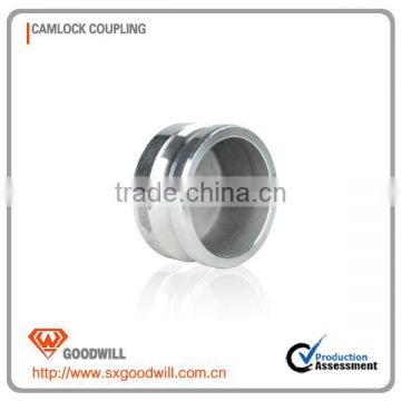 ss304&316 dust plug stainless steel quick adapter camlock coupling