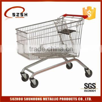 supermarket customized carriers basket shopping trolley