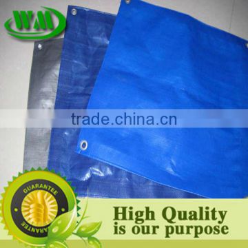 waterproof both side blue coating HDPE tarpaulin