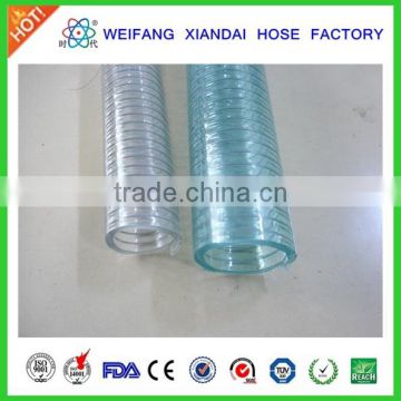 flexible pvc spring hose of 5/16 inch to 10inch