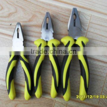 YF428 fine polished high quality plier with new style double color handle