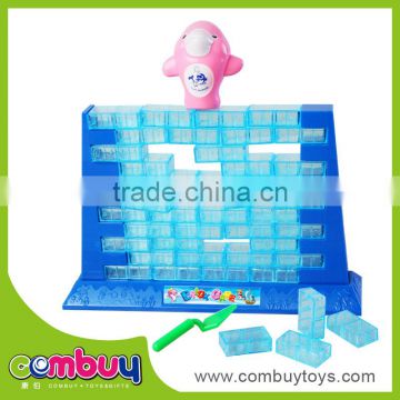 Interesting entertainment push game plastic building brick stress toy
