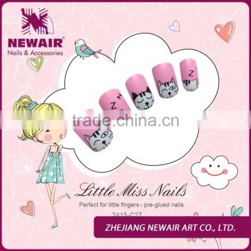 kids nail art/Children nail tips/unique nail art tips