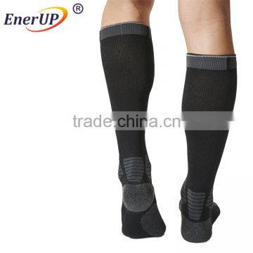 High quality medical running custom nylon sport compression knee socks