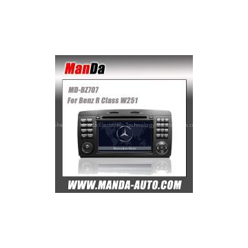 2 din car dvd gps for Benz R class W251 ( R300/R350/R500) car dvd player multimedia system Video radio audio gps navi auto parts