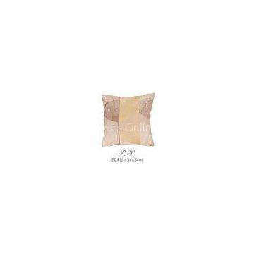 18 x 18 Dandelion Jacquard Pillow Cover Square Custom With Invisible Zipper