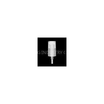 Metal cosmetic Cream Dispenser Pump , 18/415 0.20ml and  matte silver sheathe closure