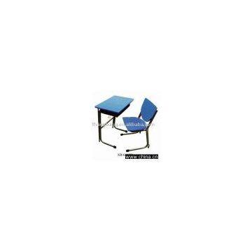 student desk and chair/steel desk and chair/school furniture(XB-6012D)