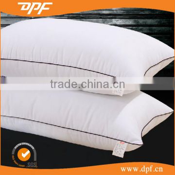 100% cotton 80% white duck down 20% feather 1300g hotel pillow