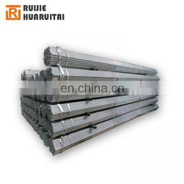 Pre-galvanized round pipe greenhouse pipe, 1.8mm thick gi pipe support the third Testing like SGS