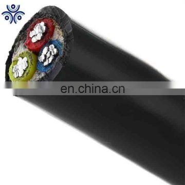 0.6/1kV 3 core 16mm 95mm 120mm CU/AL conductor PVC insulated power cable